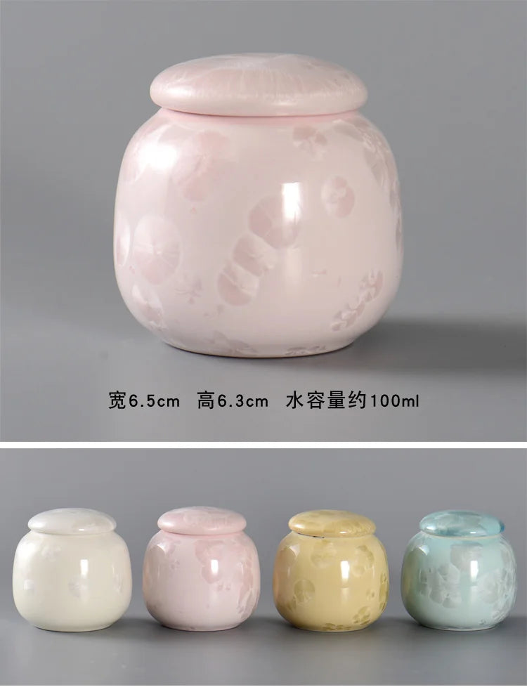 Pet Memorial Urn for Human Ashes, Personalized Pet Urn for Human Cremation, Small Dogs Animal, Japanese Funeral Urn for Ashes
