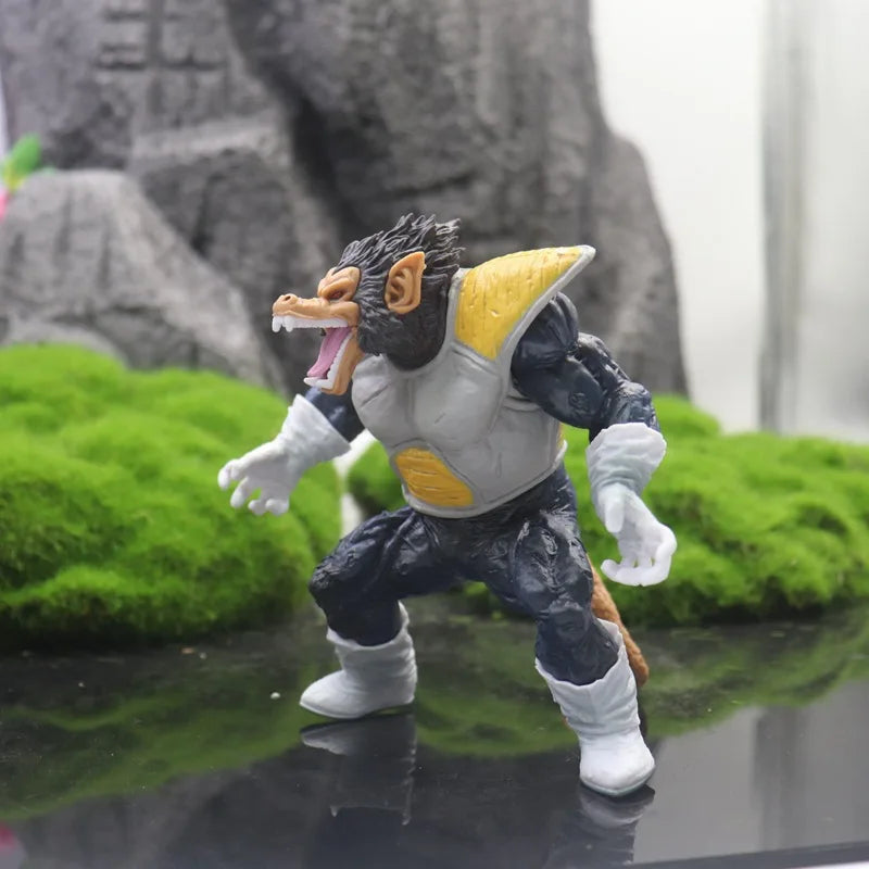 Anime Dragon Ball Super Saiyan Vegeta Son Goku Great Ape Gorilla Action Figure Collection Model Vinyl Figurine Doll Toy