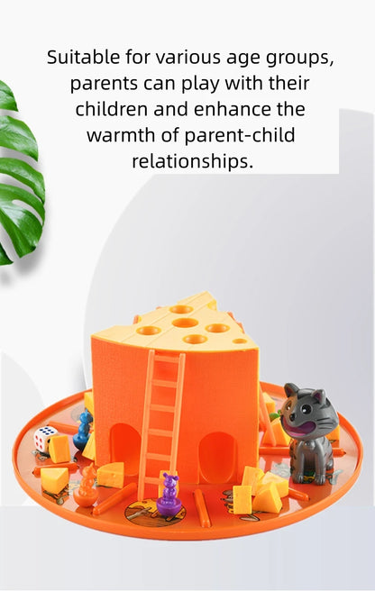 Cat and Mouse- Cake Cheese Board Game Parent-Child Interactive Toys for Kids Boys and Girls Entertainment party game toy for kid