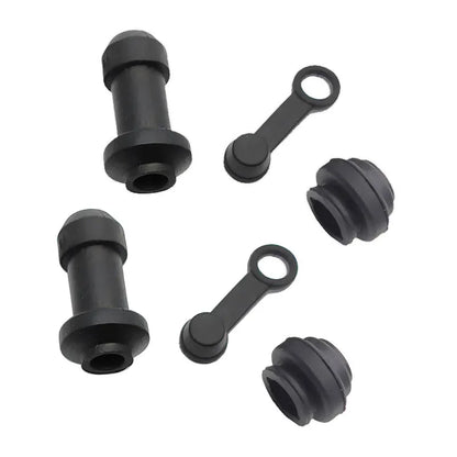10/5/2 sets Motorcycle Scooter Brake Upper Lower Pump Caliper Shock Absorber Sleeve Dust Covers Disc Waterproof Rubber Caps