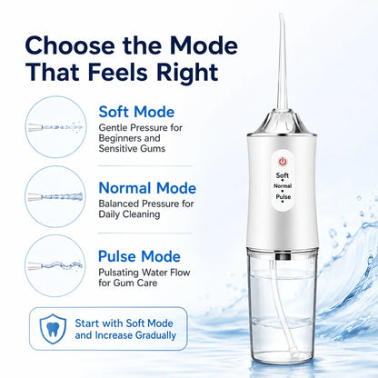Powerful Water Oral Irrigation Irrigator Jet Ultrasound Air Ipx7 Waterproof Mouthwash Machines Dental Floss Flosser Irigator
