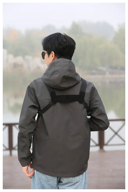 Tactical Chest Vest Bag Backpack Front Rig Pouch Outdoor Camping Cycling Hiking Hunting Climbing Fishing Lure Travel Fanny Pack
