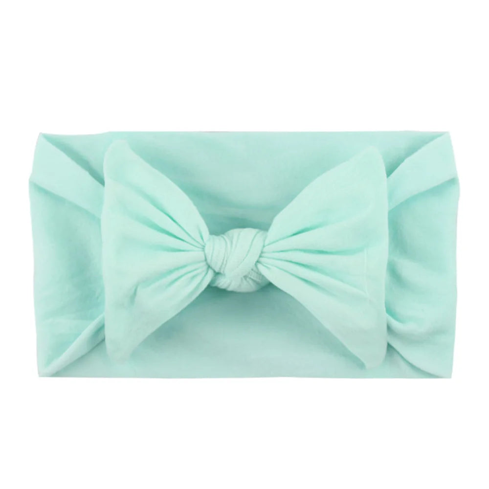 Baby Headband Girls Headwear Hair Accessory Bow Knot Bandage Infant Newborn Toddlers Clothes Kids Rabbit Ear Photo Props