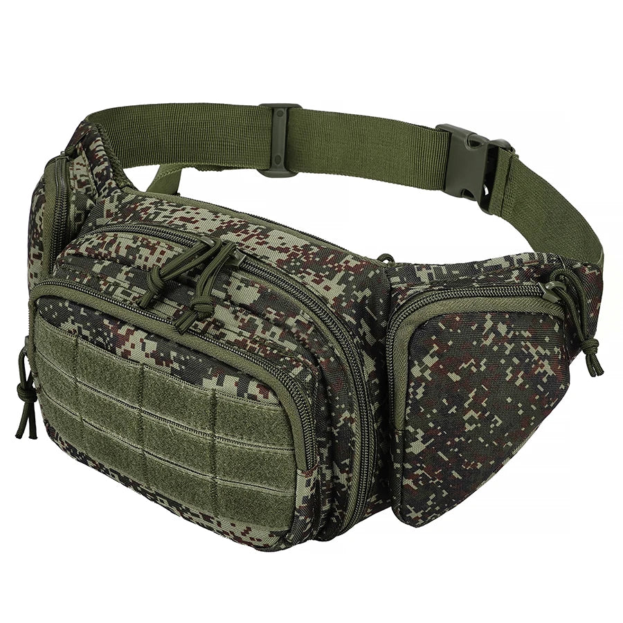 New Outdoor Multi functional Invisible Waist Attachment Bag for Men's Sports Storage Waist Bag Outdoor Tool Kit