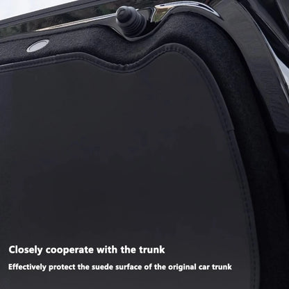 For Tesla Model Y Juniper / Model 3 Highland Trunk Tailgate Guard Pad Leather Trunk Protective Anti-dirty Pad Car Accessories