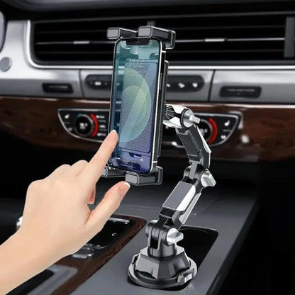 Car Cup Holder Phone Tablet Mount 360 Rotation Flexible Arm Stand For iPhone Android iPad Auto Interior Accessory Daily Use