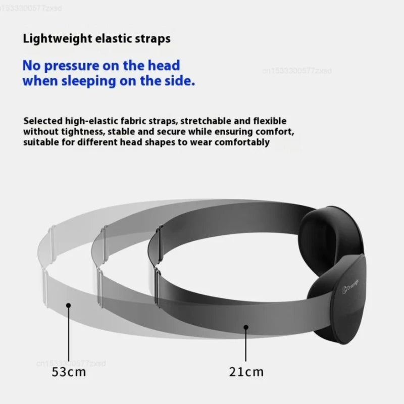 Dreamlight 3D Travel Eye Mask Sleep Blackout 3D Stereoscopic Aid Portable Adjustable Concave Molded Sleeping Eye Mask