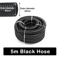 5m Black Hose(38mm)