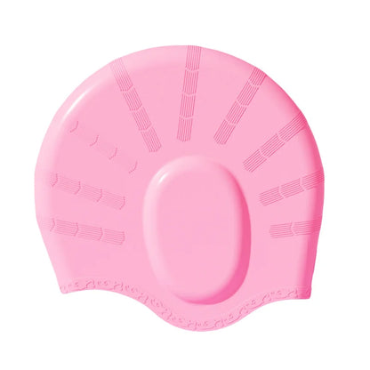 Ear Protection Silicone Swimming Cap for Women Men Long Hair Waterproof Enlarged Swim Pool Cap