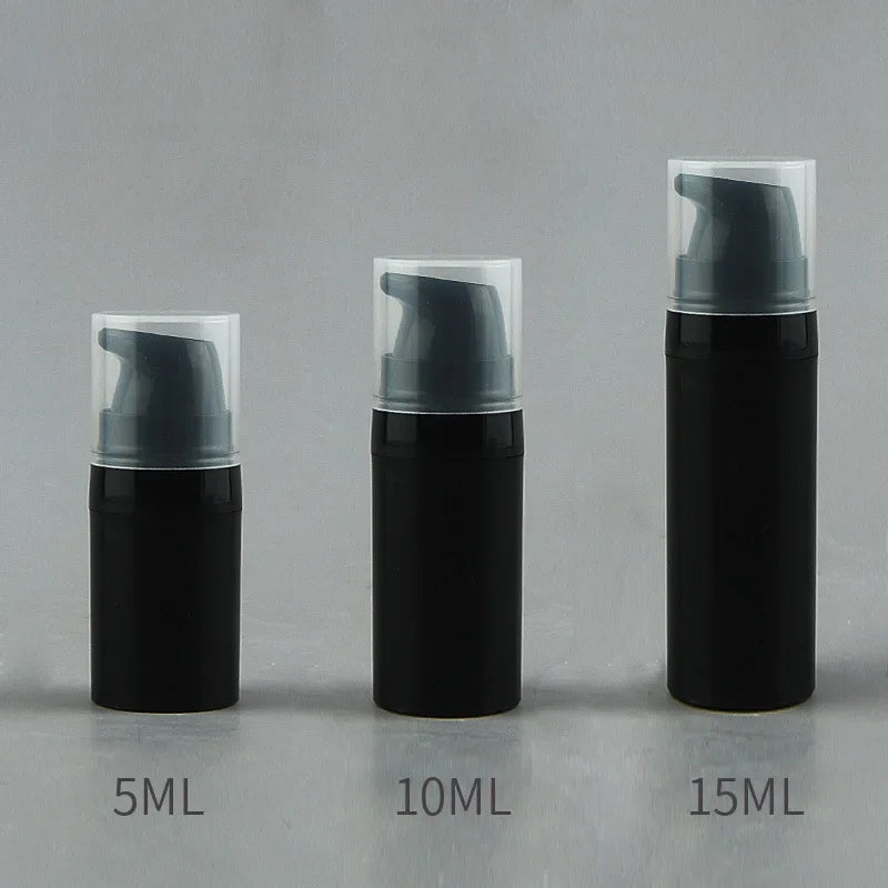 5/10/15/25ml Pp Vacuum Lotion Bottle Empty Cosmetic Container Cream Pump Refillable Bottles Travel Size Airless Liquid Bottle