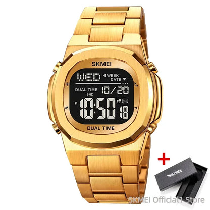 SKMEI 2004 Digital Watch for Men Luxury Electronic Sports Calendar Alarm Clock Waterproof Mens Wristwatches1816 reloj hombre