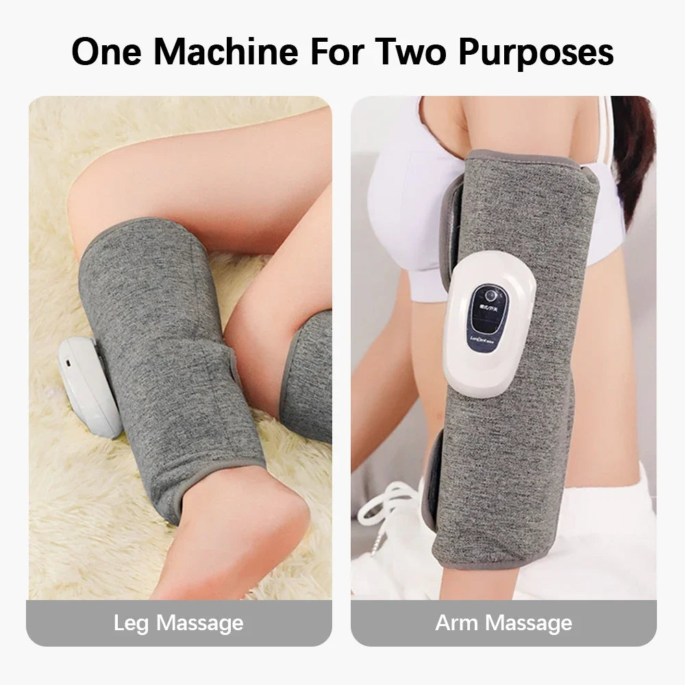 1/2 pcs Electric Leg Massager Wireless 360° Air Compression Leg Calf Massage Air Pressure Calf Massager Relax Leg Muscle