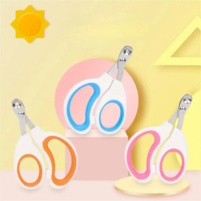 pet stainless steel nail clipper dog and cat small animal nail clippers for cats