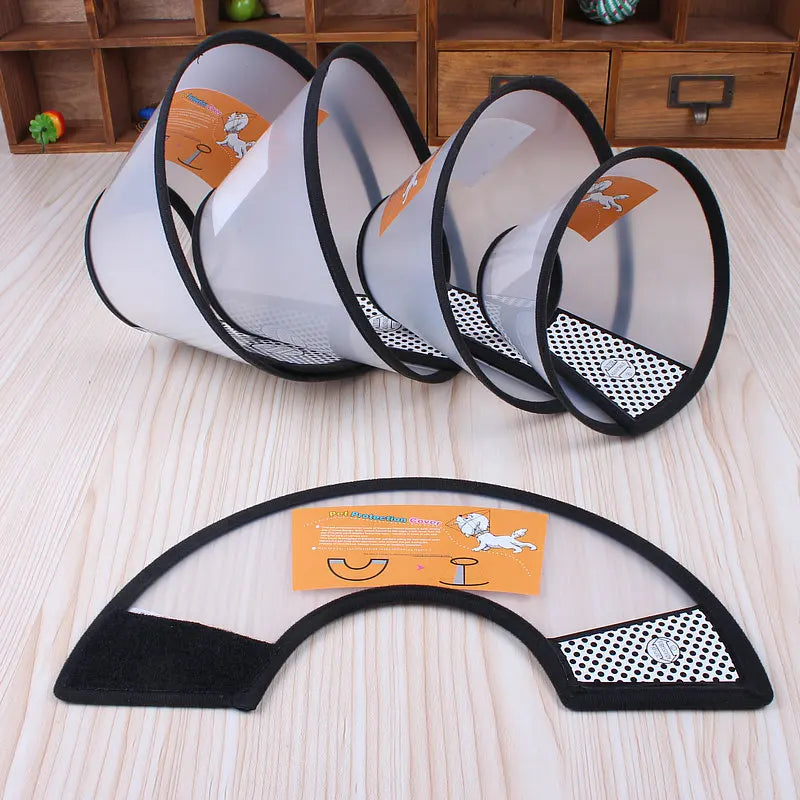 High Quality Pet Circle Guard Collar Ring Cat Dog Anti-Bite Beauty Protective Shield Wound Cover Dog Cat Neck Collar