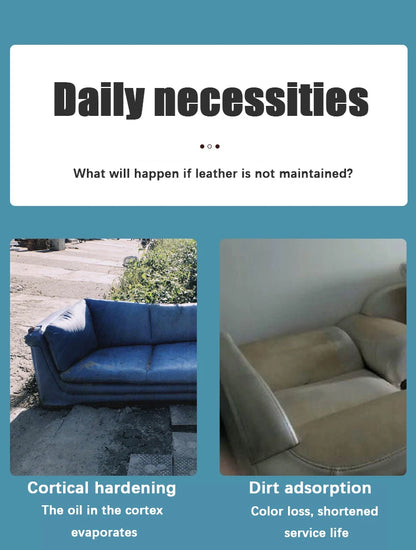 Cleaning Cream Easy to Clean Multi-functional Leather Cleaning and Maintenance Cream Leather Sofa Bag Care Cream