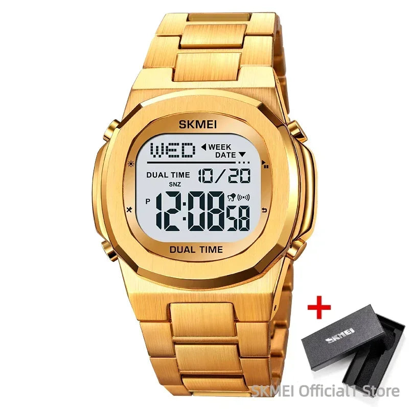 SKMEI 2004 Digital Watch for Men Luxury Electronic Sports Calendar Alarm Clock Waterproof Mens Wristwatches1816 reloj hombre
