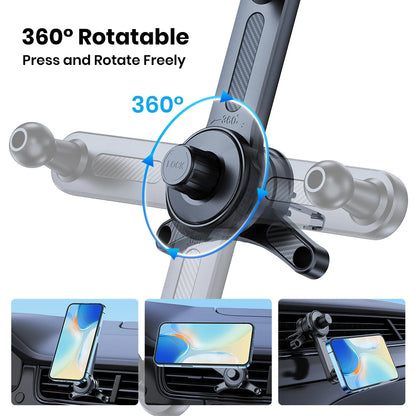 TOPK Magnetic Car Phone Holder for Magsafe Phone Mount ,Air Vent Car Phone Holder,Car Cradle for iPhone 15/14/13/12 Series