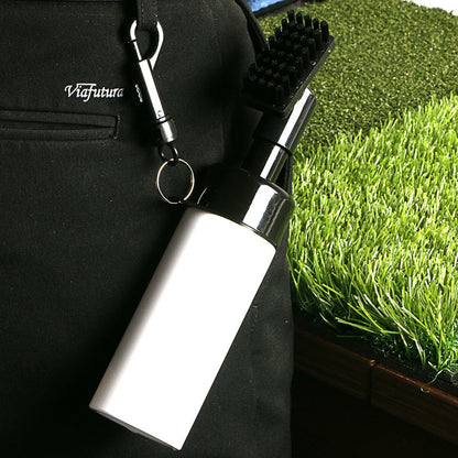 1pc Golf Club Cleaner Tool Integrated Groove Tube Brush and Leakproof Water Squeeze Bottle for Easy Cleaning