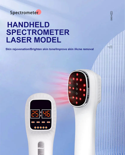 650nm+808nm Handheld Face Body Red Light Infrared Beauty Device Skin Rejuvenation Muscle Joint Body Fatigue Relief Health Care