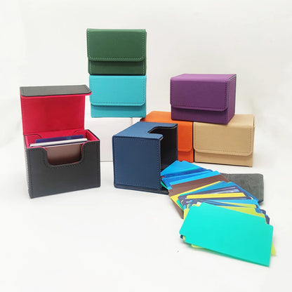 Flap Side Insert Card Collection Box Game Peripheral Magic Card Box Household Small Items Storage Box Desktop Organizer