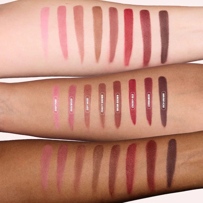Huda Beauty Lip Liner Pencil Nude Matte Waterproof Non-stick Cup Cherry Red Lip Liner Lip Contour Pen Lipstick Makeup For Woman