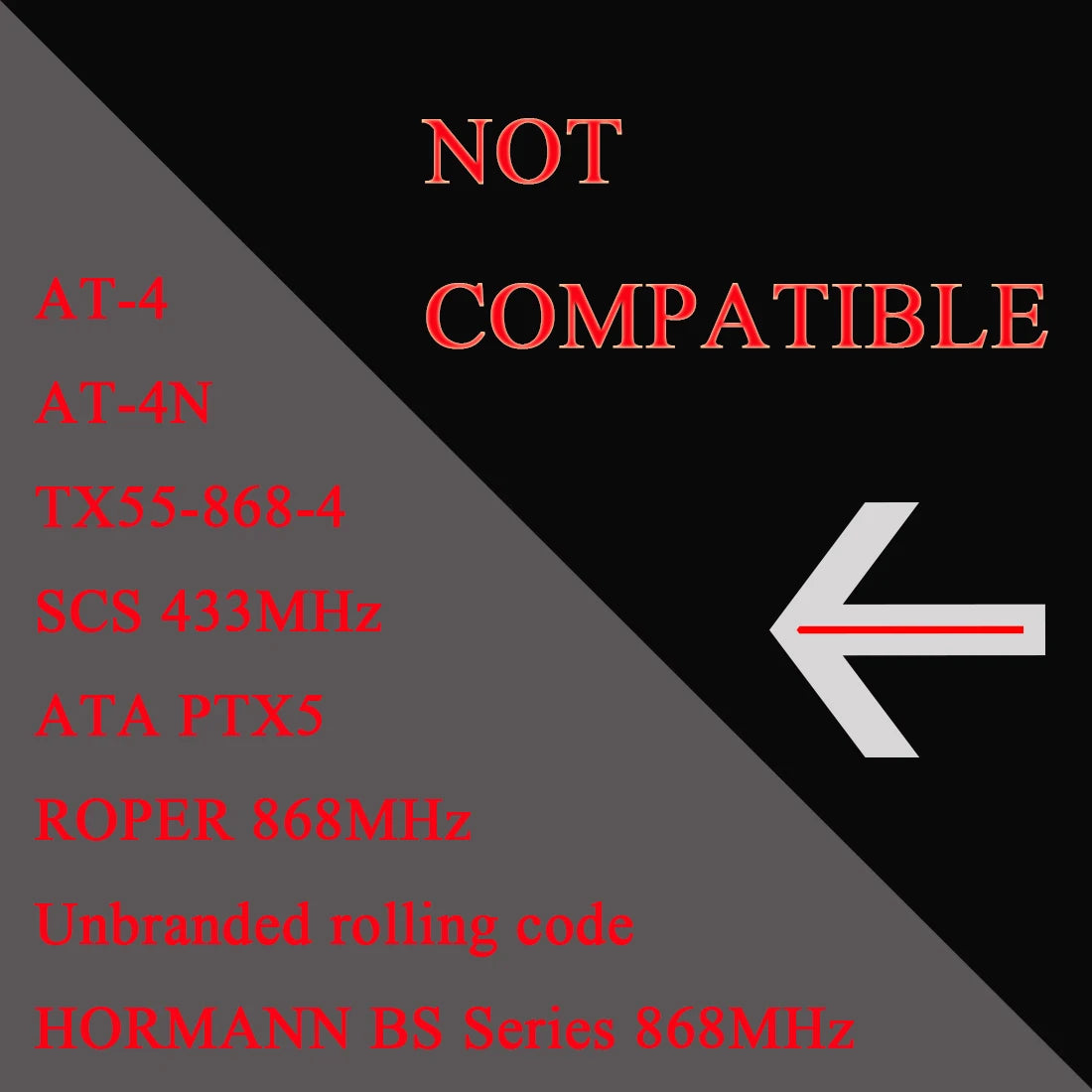 Multi-frequency Universal Garage Control Door Remote Controller 280-868mhz Gate Control 433mhz 315 390 Copier Duplicator