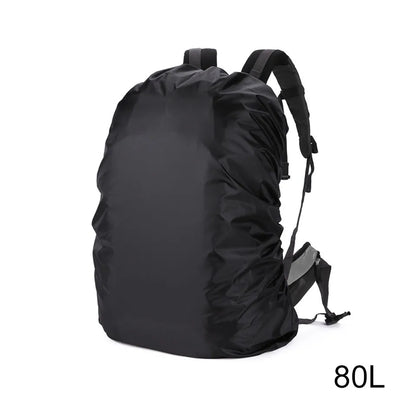 KoKossi 20-80L Lightweight Nylon Water Resistant Waterproof Backpack Outdoor Camping Hiking Travel Cycling Rain Cover Dust Cover