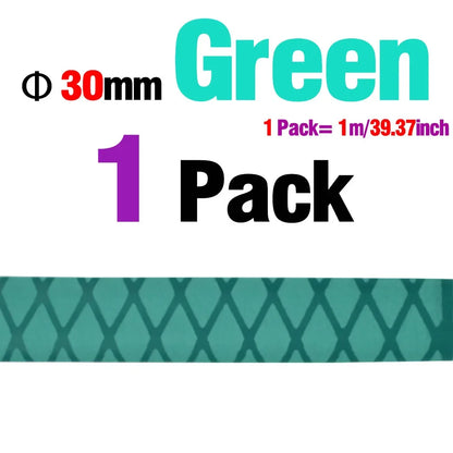 Diameter 25mm 30mm X-Tube Heat Shrink Sleeve Wrap Fishing Bulding Handle Cork Rod Grip  Waterproof and Insulation 40 Inch Length
