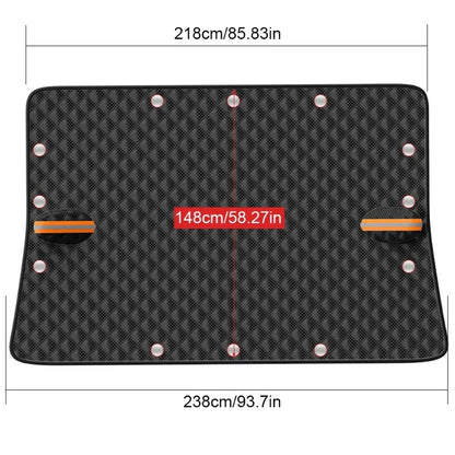 1 Pcs Car Snow Cover Windscreen Snow Cover  Winter Outdoor Waterproof Car Sun Visor Anti Ice Frost Auto Windshield Sunshade