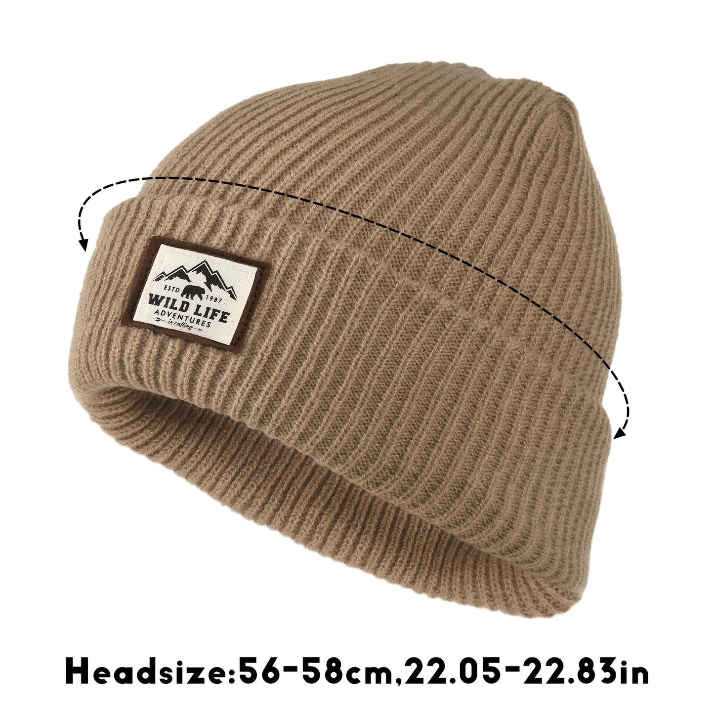 WRELS Outdoor Fleece Sports Hat Winter Warm Windproof Cycling Fishing Hunting Tactical Cap for Men and Women