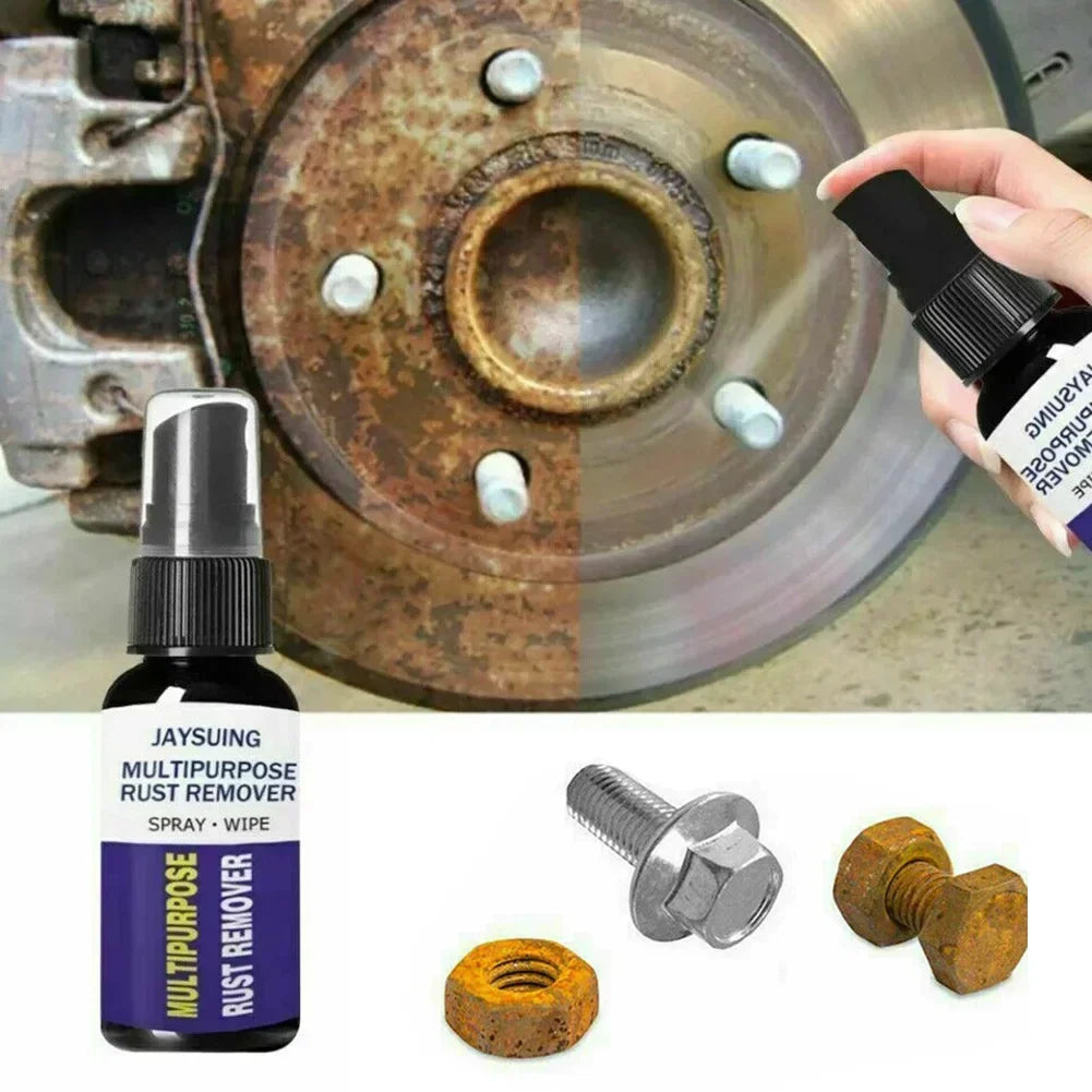 30ml Powerful Rust Remover Agent, Universal Anti-Rust Care Liquid for Metal Chrome Auto Car Detailing Supplies