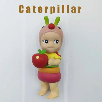 Sonny Angel Bug'S World Blind Box Ladybug Ant Snail Angel Cute Doll Mini Figure Anime Handmade Ornament Model Decor Toys Gift