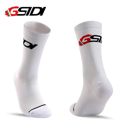 GSTDI New Cycling Socks High Quality Compression Men  Bike Outdoor Women Running Professional Sports Running