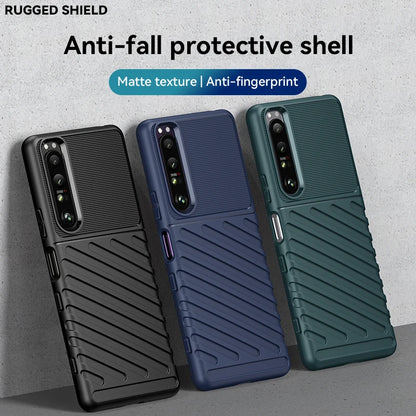 Luxury Shockproof Silicone Phone Case for Sony Xperia 1 III - Soft TPU Protective Cover