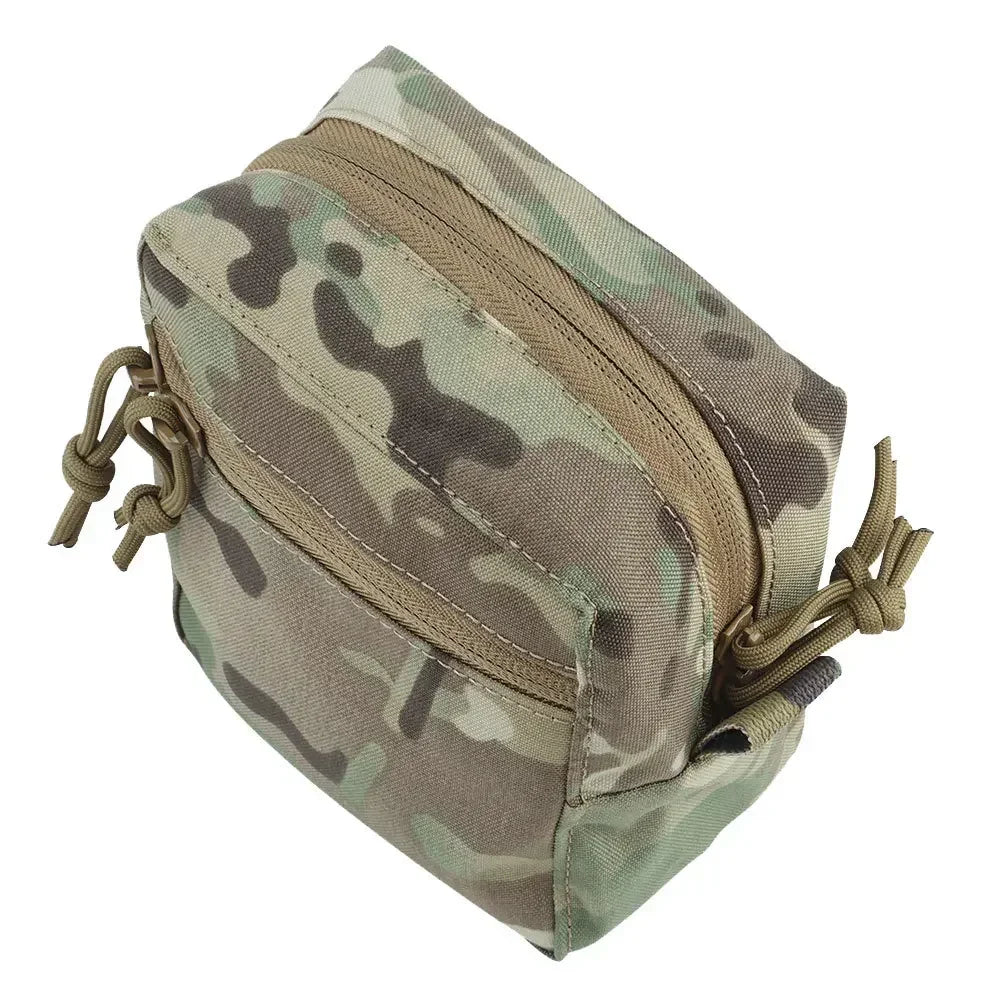 Tactical Molle Pouch Admin GP Pouches Small Utility EDC Bag for Tactical Belt and Molle Vest Storage Bag Hunting Bag