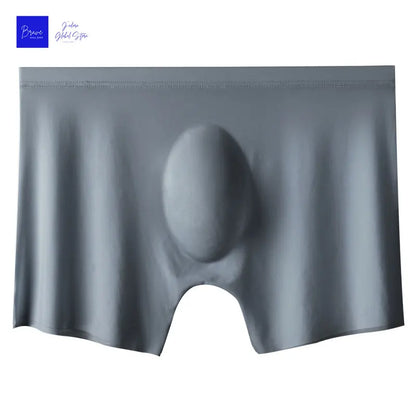 1pc Mens Boxers Shorts Ice Silk Men Panties Seamless Sexy Underwear Man Underpants Panties Male Antibacterial Breathable Briefs