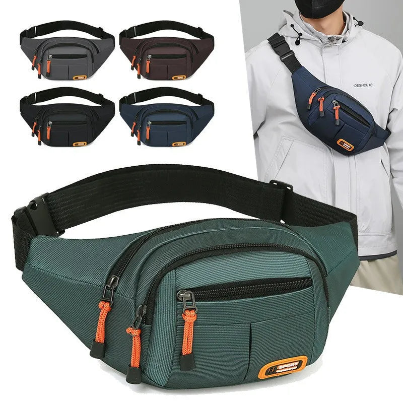 HOMEFISH Mobile Waist Bag For Men And Women Multifunctional Large Capacity Anti Splash Business Wear-resistant Construction Site