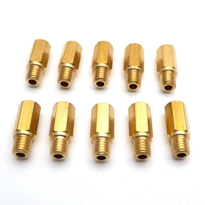 Pack of 10 Pieces Main Jet For Keihin FCR OKO KOSO PE PWK Carburetor Hexagon Motorcycle Main Injector Nozzle