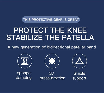 1PC Pressurized Knee Wrap Sleeve Support Bandage Pad Elastic Braces Knee Hole Kneepad Safety Basketball Tennis Cycling