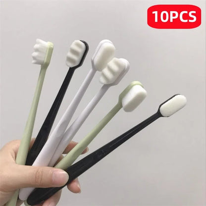 NEW Ultra-fine Soft Toothbrush Million Nano Bristle Adult Tooth Brush Teeth Deep Cleaning Portable Travel Dental Oral Care Brush