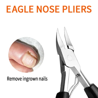 [Practical Nail Clippers]1pcs Thick Nail and Toe Nail Clippers for the Elderly - Extra Large Wide Mouth Opening Nail Clipper Set