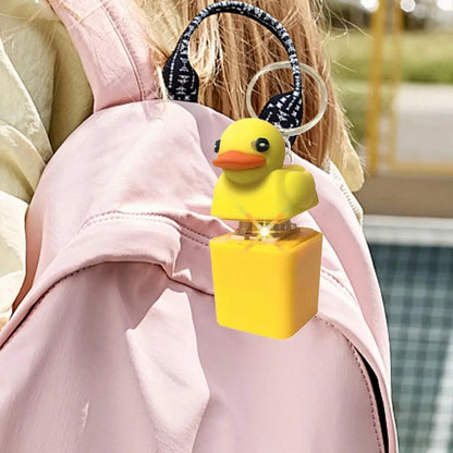 1pcs Hot sale Quacky Duck Keyboard Fidget Toys Keychain Keyboard Toys Finger Button Clicker Sensory Toys Stress Relief Gifts