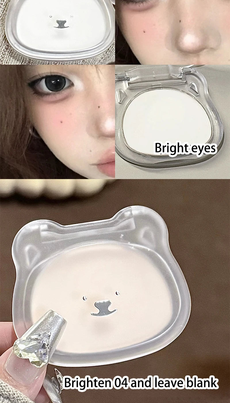 Skin-friendly powder, oil control skin, fill makeup concealer,waterproof and sweat proof, do not take off makeup not card powder