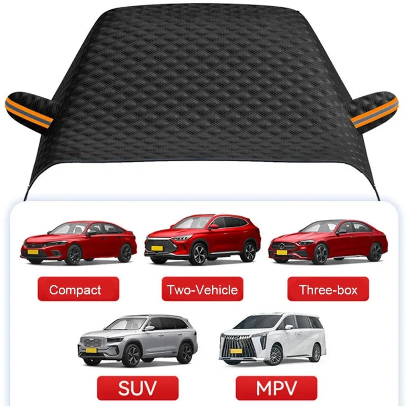 1 Pcs Car Snow Cover Windscreen Snow Cover  Winter Outdoor Waterproof Car Sun Visor Anti Ice Frost Auto Windshield Sunshade