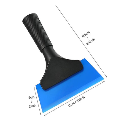 1Pc Clean Scraper Shovel Rubber Window Tint Squeegee Water Blade Wiper Glass Handy Car Wash Cleaner Tool Ice Breaker