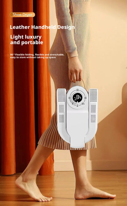 All-in-1 Smart Shoe Dryer Portable Automatic Fast Drying with Deodorization & Sterilization – Perfect for Home and Dorm Living