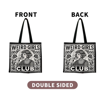 1 Pc Weird Girls Club Tote Bag, Girls Club Gifts, Girls Squad, Girls Crew, Girls Weekend, Gift For Hot Girls, Gift For Her, Bes