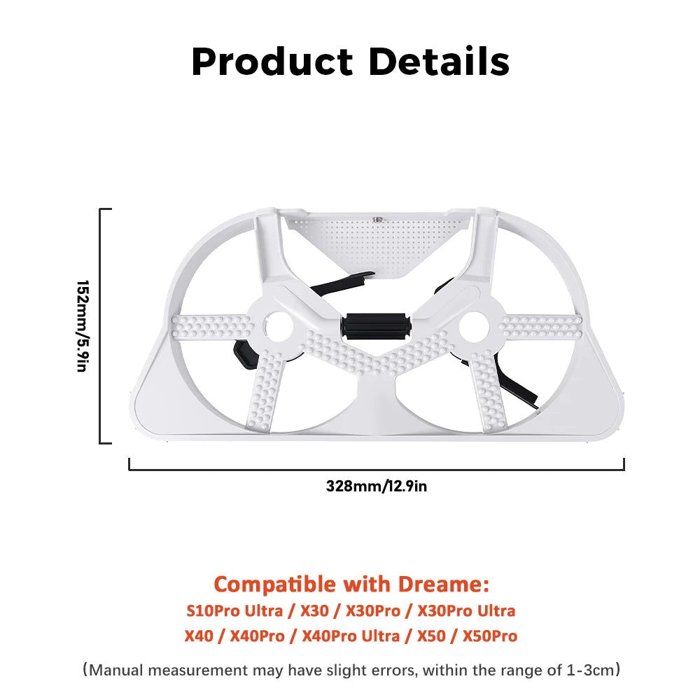 For Dreame X40 Ultra/X30 Ultra/L30 Ultra/S30PU/L10s Ultra Gen 2/L10s Pro Ultra Robot Arm Series Base Station Cleaning Tray Parts