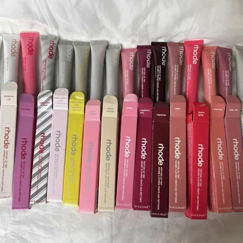 Summer Limited Edition Peptide Lip Tint Colada Honey Mango Macadamia Butter Lips Gloss Makeup Moisturizing Lipstick Glaze