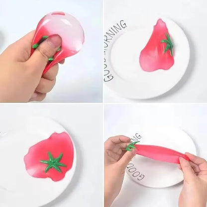 Taba Squishy Cool In Summer Tomatoes Water Balloon Water Fights On The Beach Can't Be Broken Artificial Fruits Kids Squeeze Toys